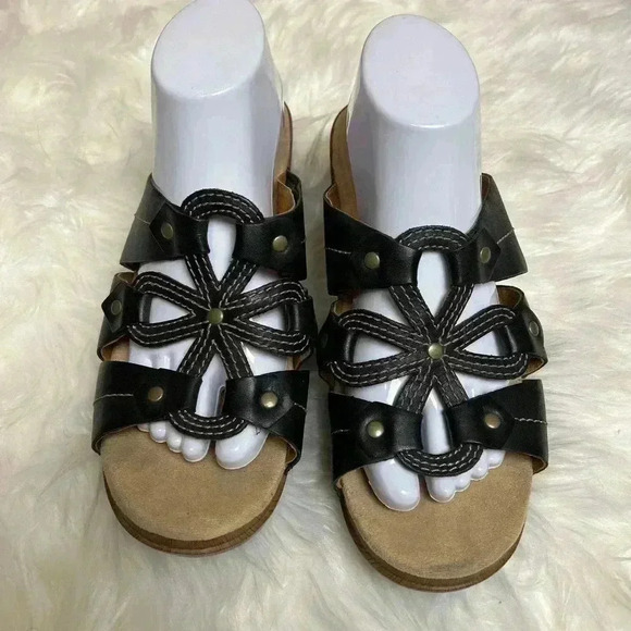 *Dansko Serena Black Slide Women’s Size 41 - Picture 2 of 9